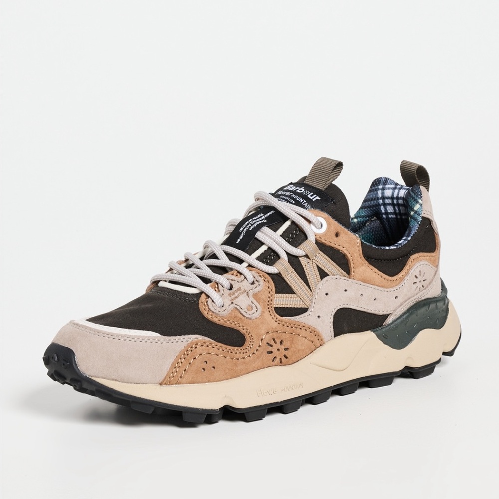 Barbour x Flower Mountain Yamano 3 Sneakers- With Box